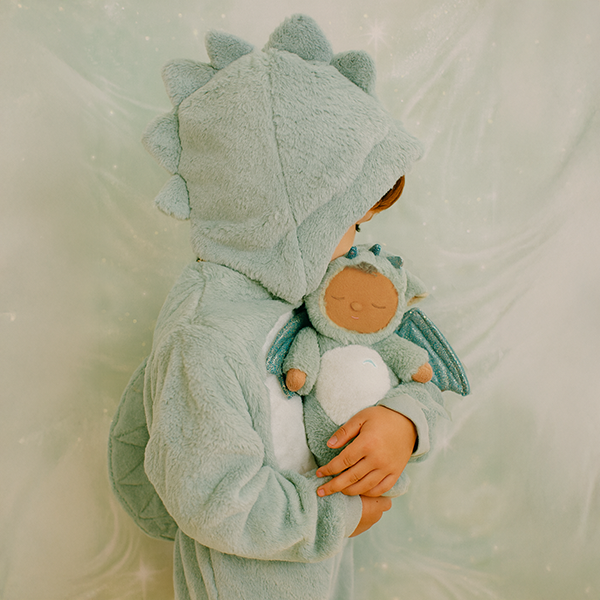 PRE-ORDER Olli Ella Cozy Dinkum Dragon Ash Green