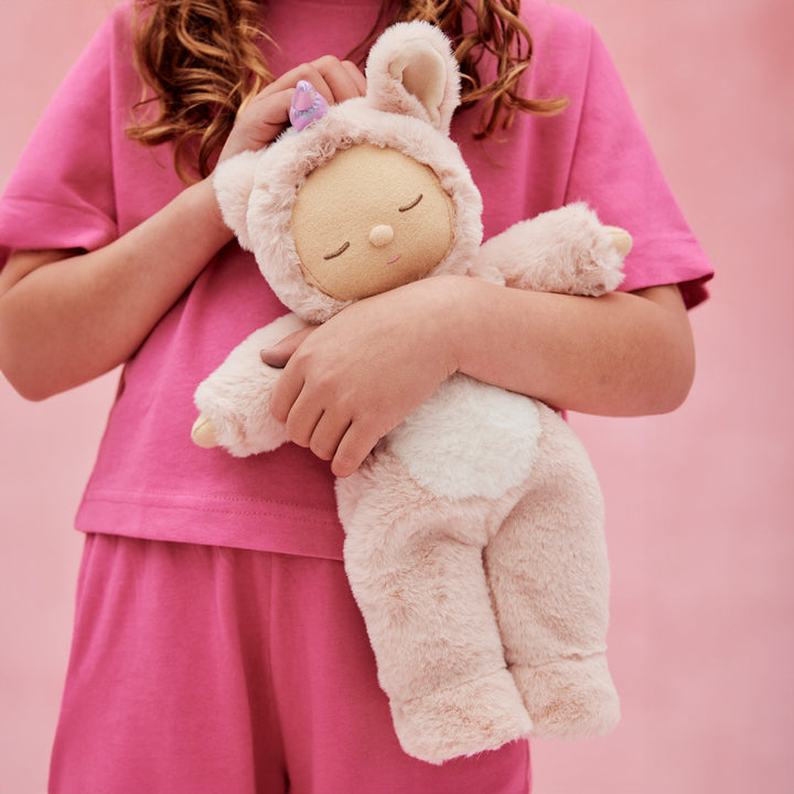 Olli Ella Unicorn Cozy Dinkum Sugarpie - Pink