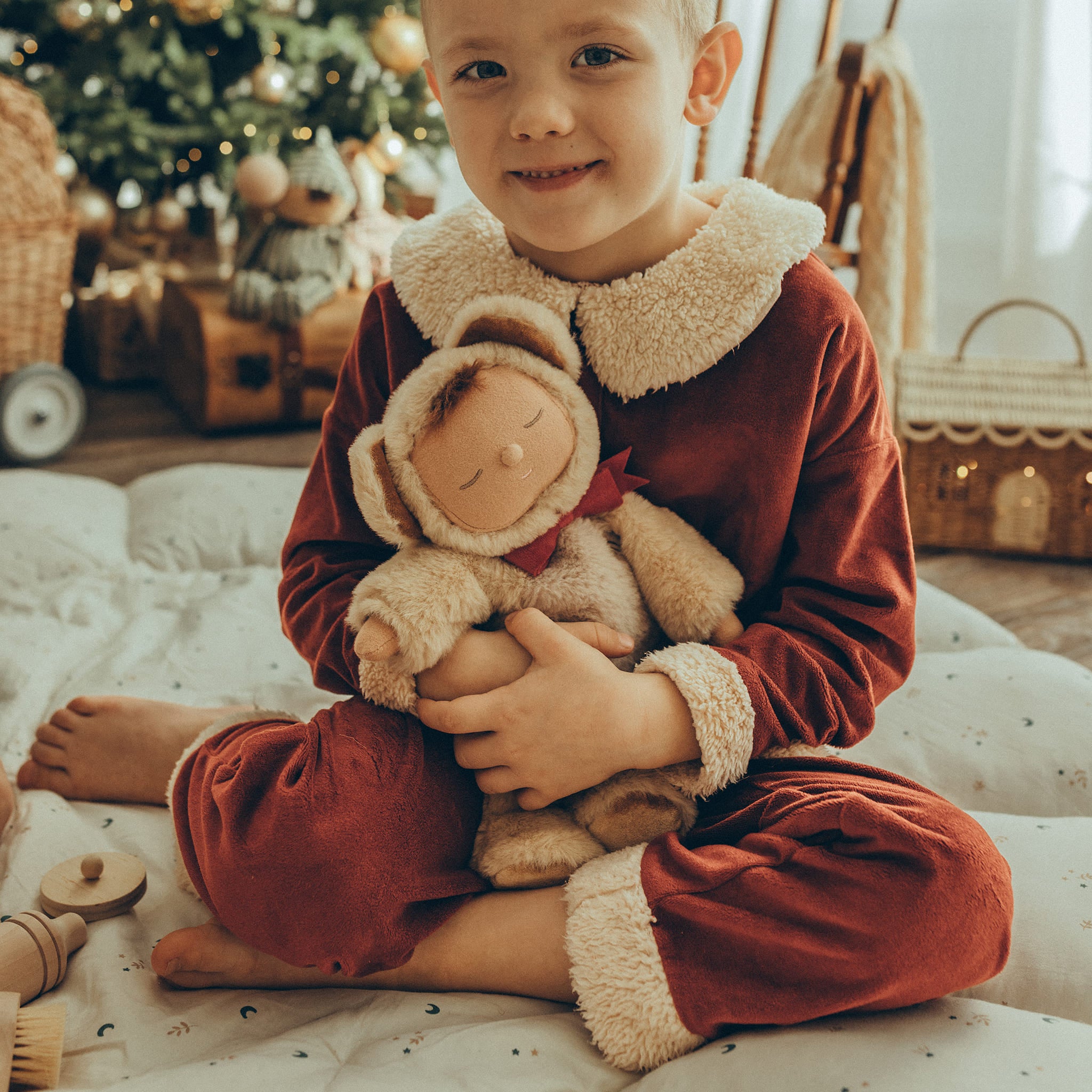 Cozy Dinkum Teddy Crumble - Sand