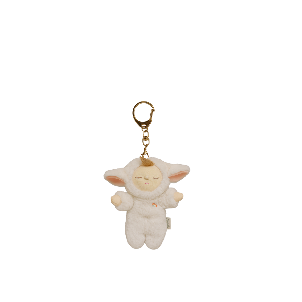 Cozy Bag Charm - Lamby Pookie