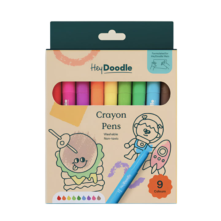 Hey Doodle Washable Crayon Pens