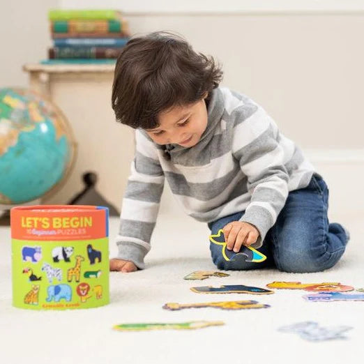 Let's Begin 2 Piece Puzzle - Jungle