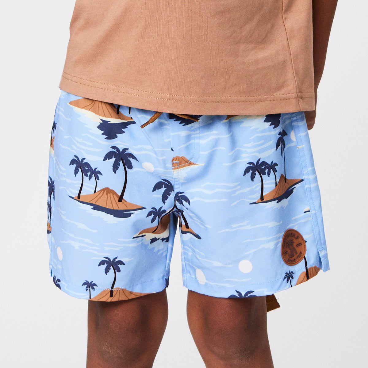 Crywolf Board Shorts - Blue Lost Island