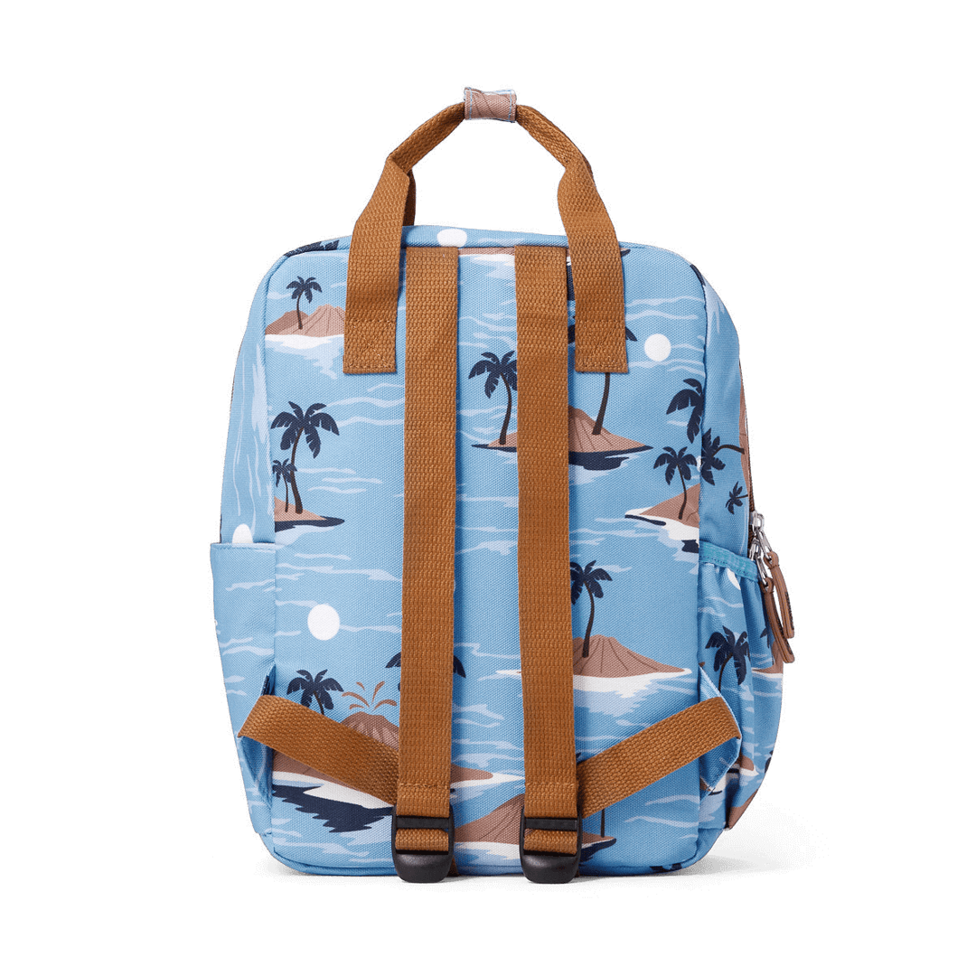 Crywolf Mini Backpack - Blue Lost Island