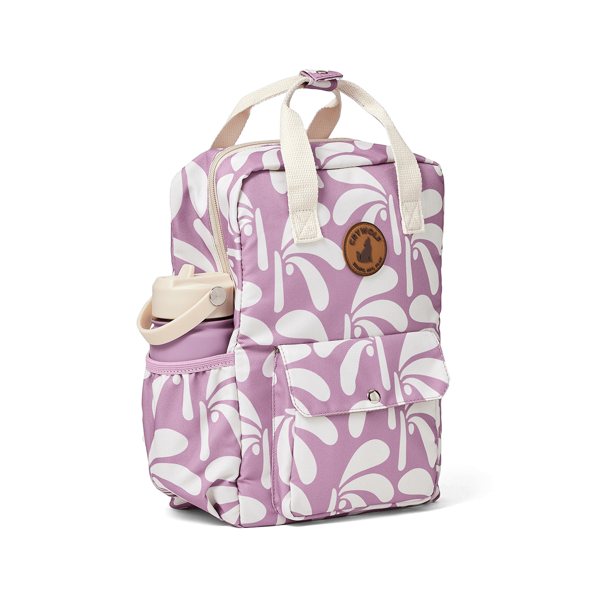 Crywolf Mini Backpack - Lilac Palms