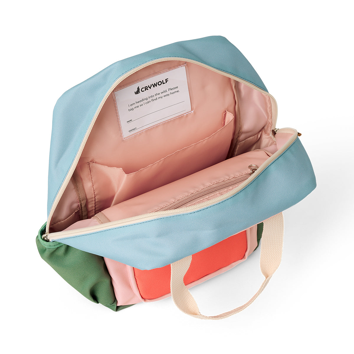 Mini Backpack - Sunset Colour Block