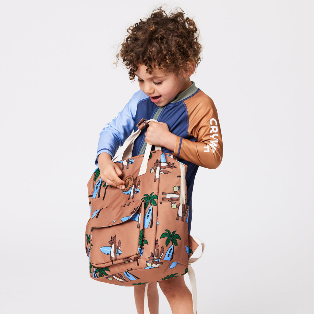 Crywolf Mini Backpack - Surf'n Mr Wolf