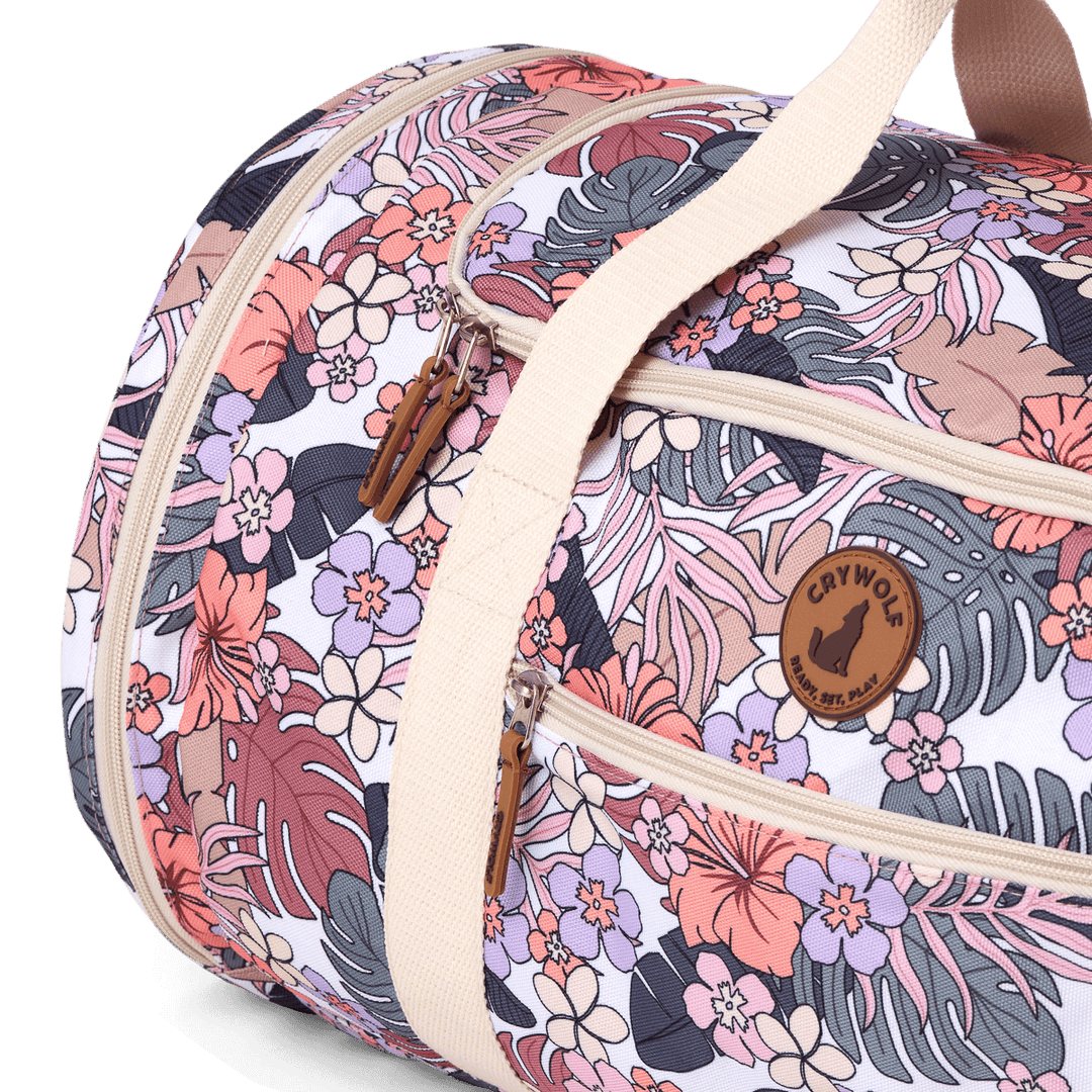 Crywolf Packable Duffel - Tropical Floral