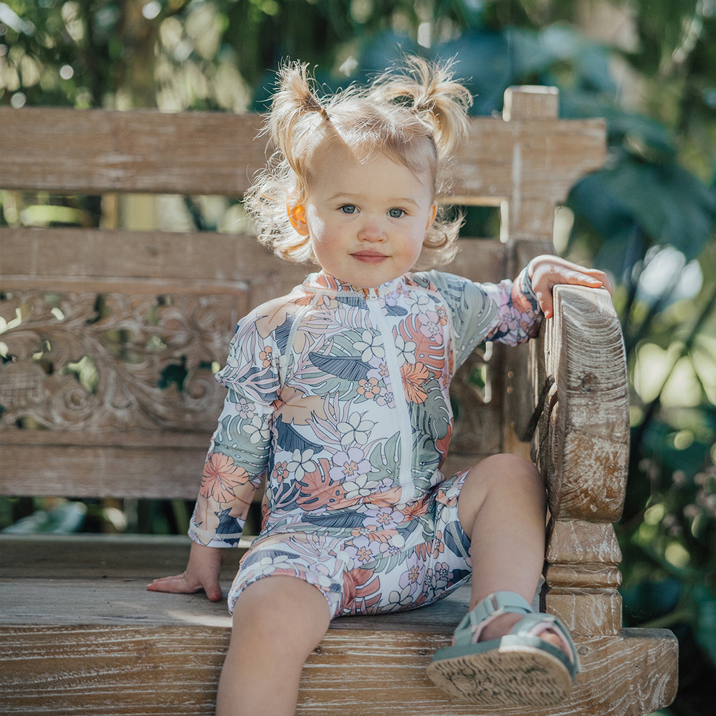 Crywolf Rash Suit - Tropical Floral