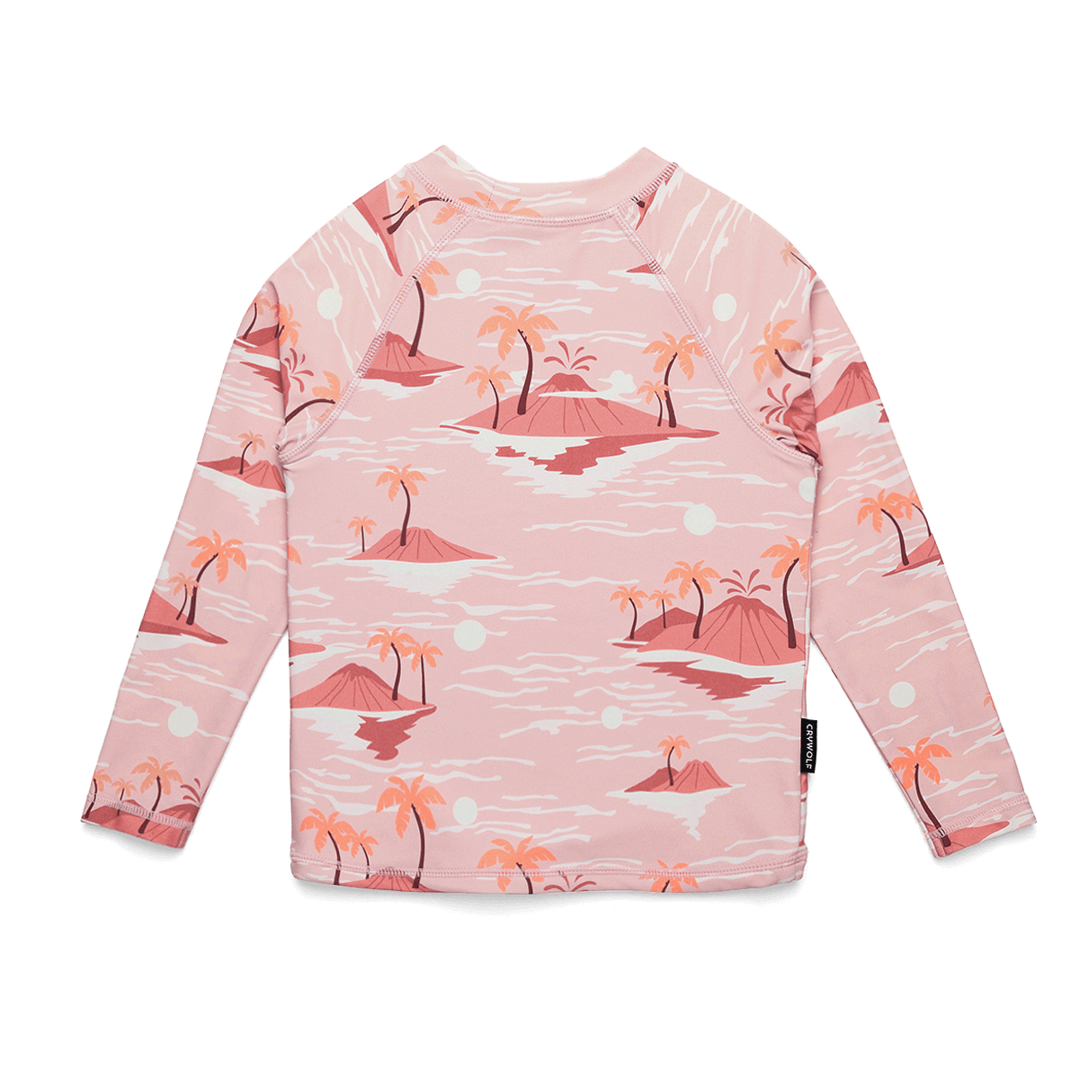 Crywolf Rash Vest - Sunset Lost Island