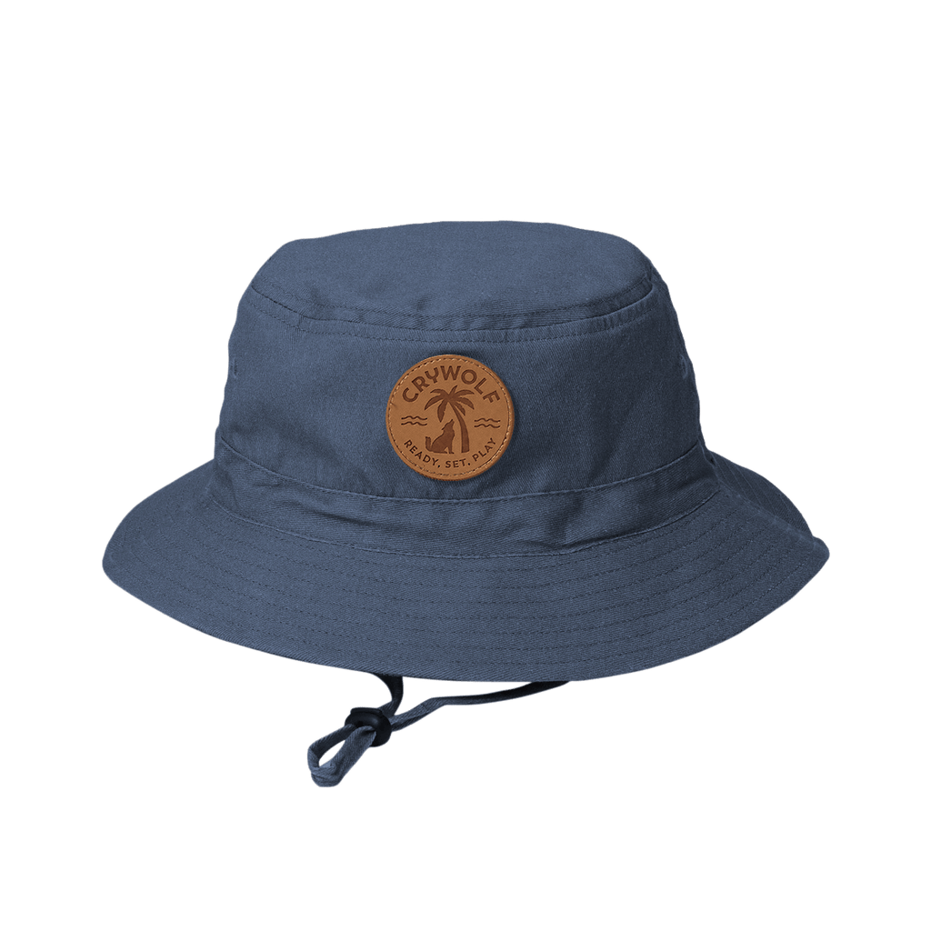 Crywolf Reversible Bucket Hat - Blue Lost Island