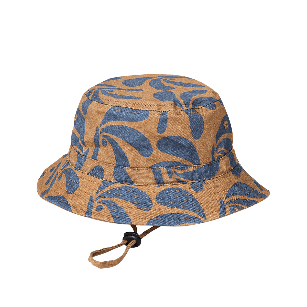 Crywolf Reversible Bucket Hat - Indigo Palms