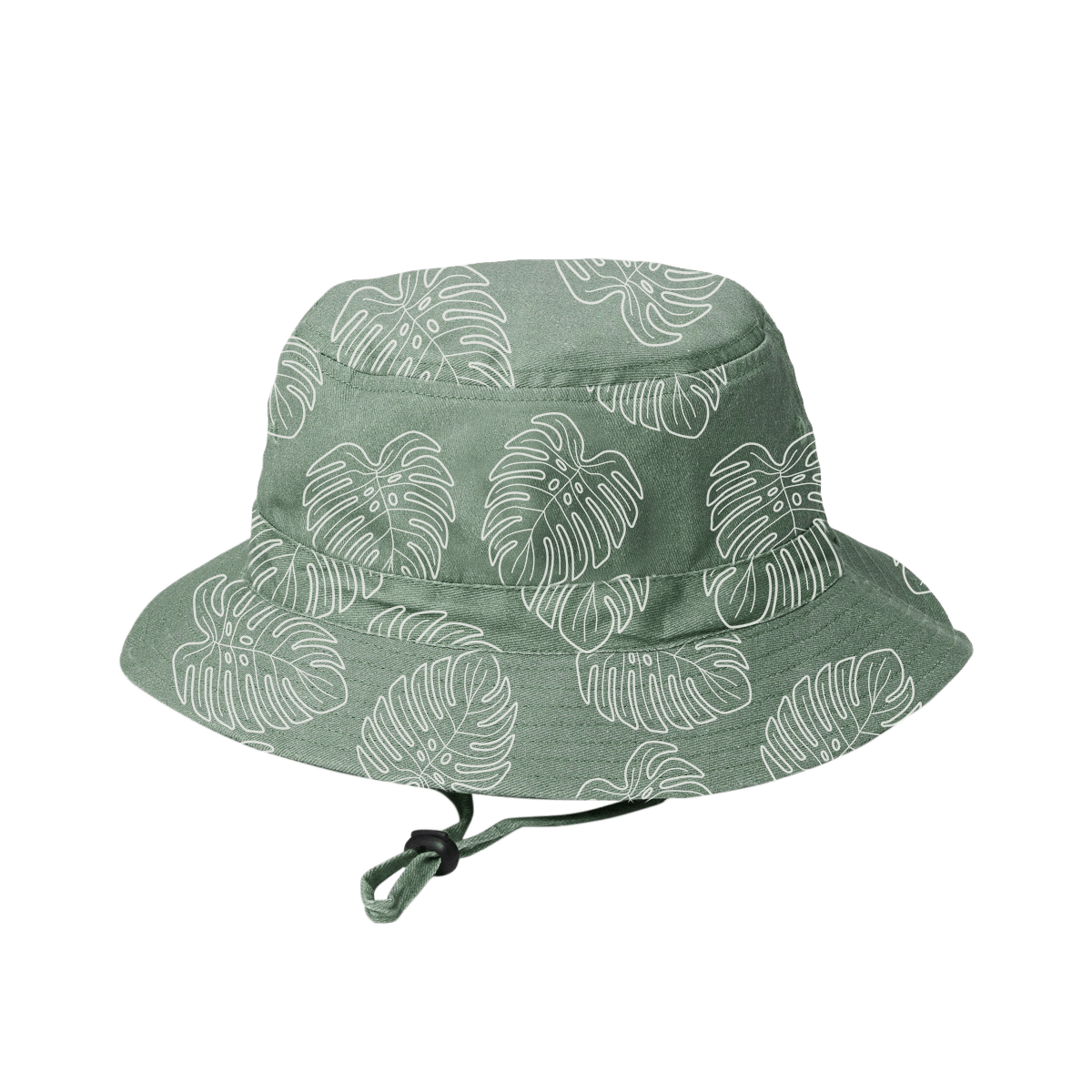 Crywolf Reversible Bucket Hat - Jade Monstera