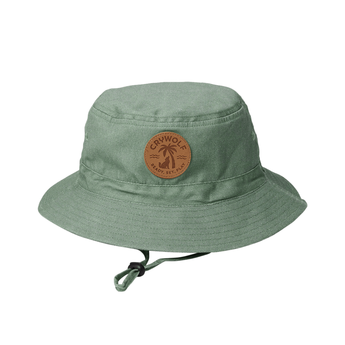 Crywolf Reversible Bucket Hat - Jade Monstera
