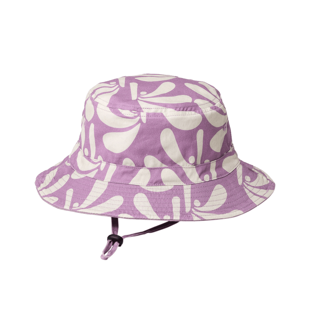Crywolf Reversible Bucket Hat - Lilac Palms