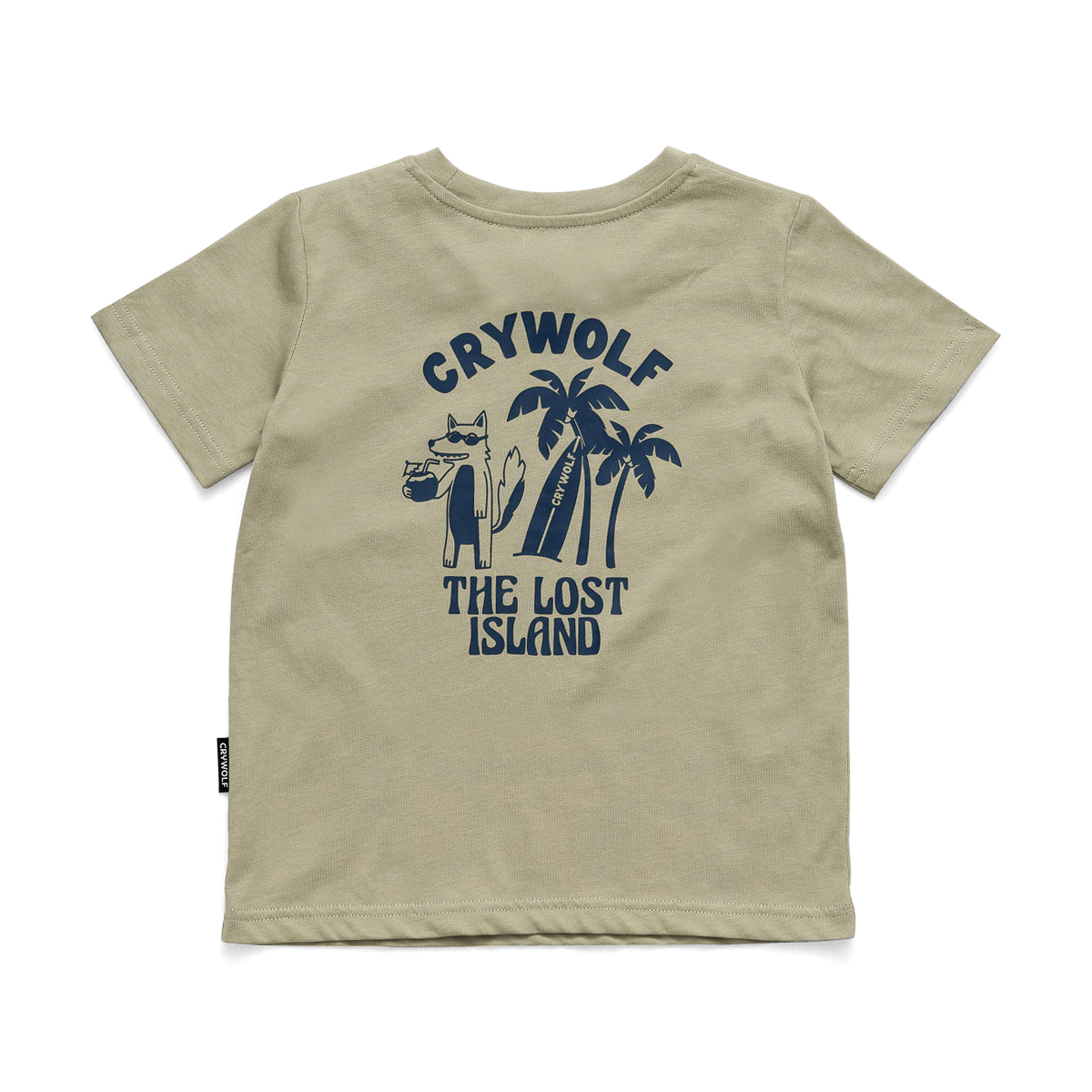 Crywolf Lost Island T-Shirt - Sage