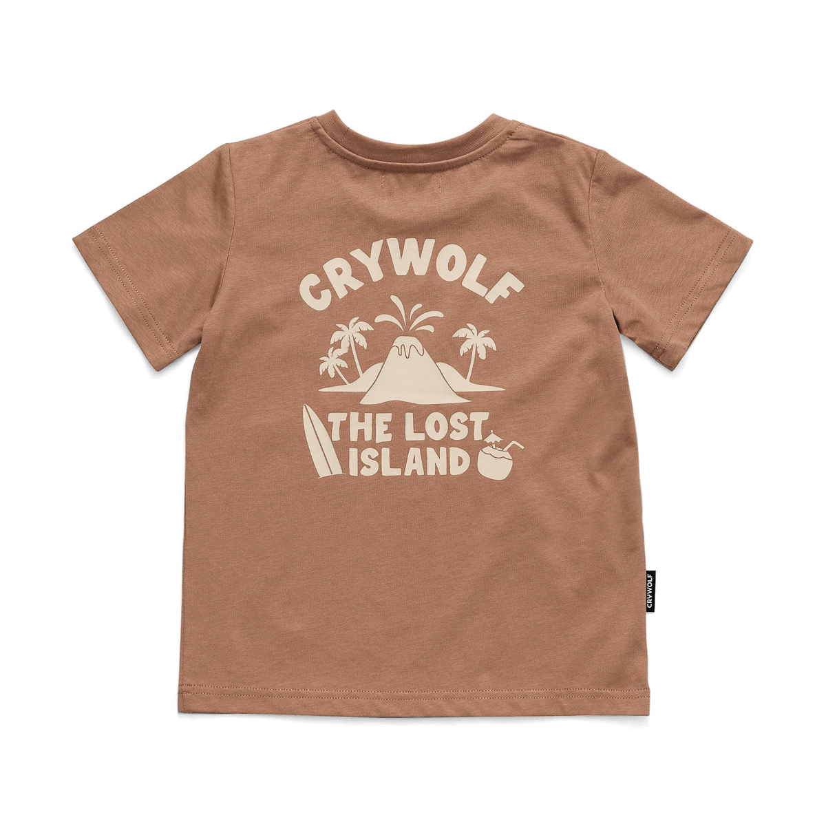 Crywolf Lost Island T-Shirt - Tan