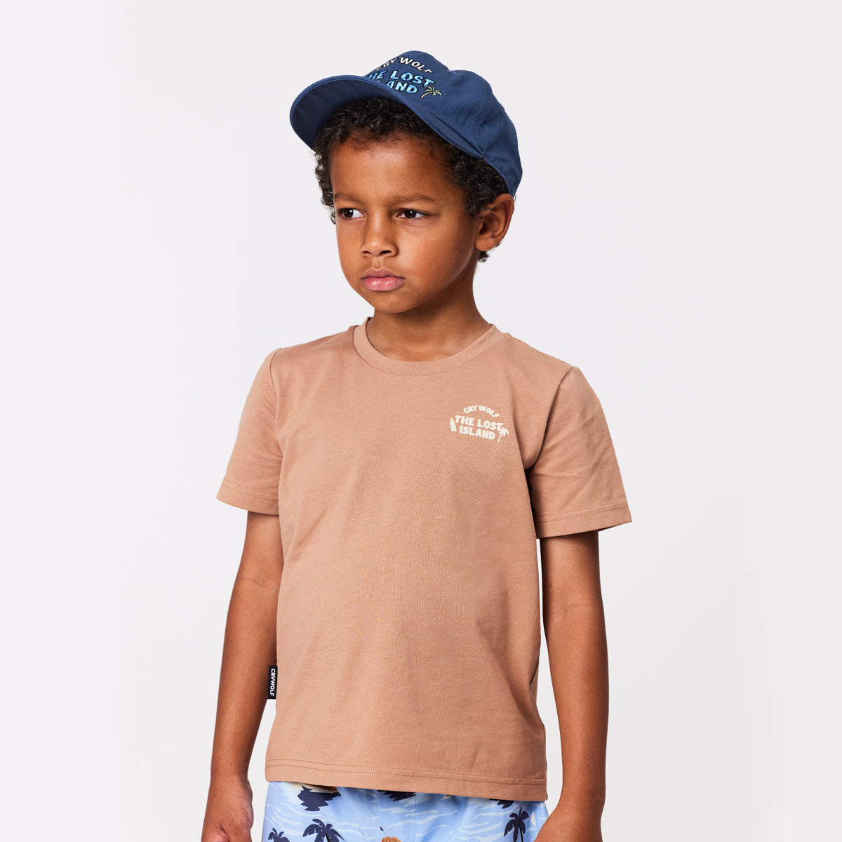 Crywolf Lost Island T-Shirt - Tan