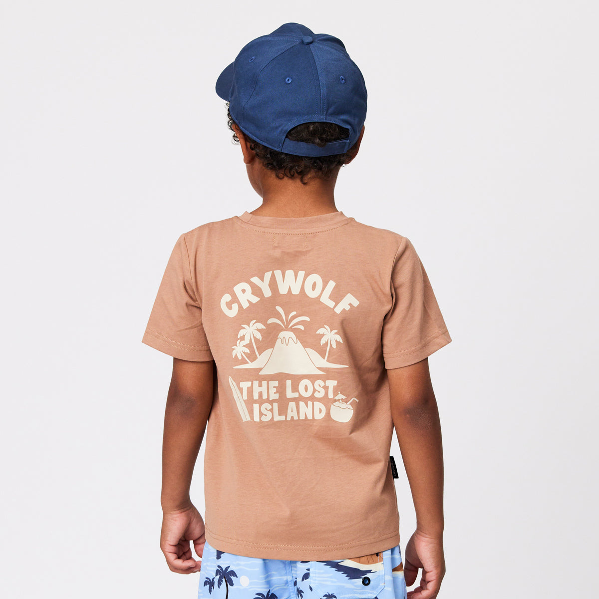 Crywolf Lost Island T-Shirt - Tan