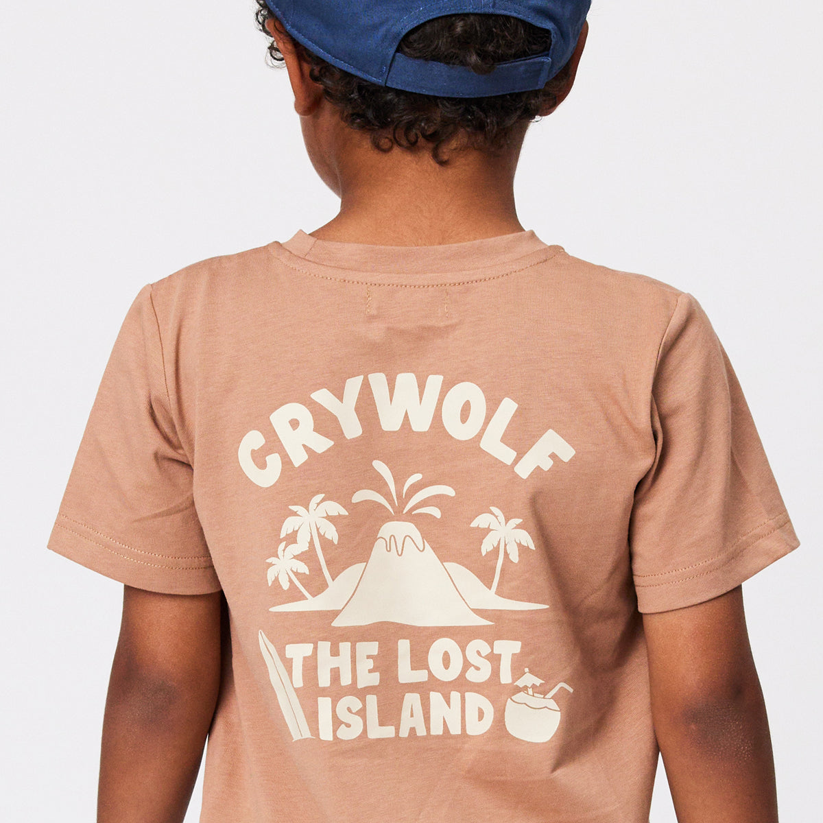 Crywolf Lost Island T-Shirt - Tan