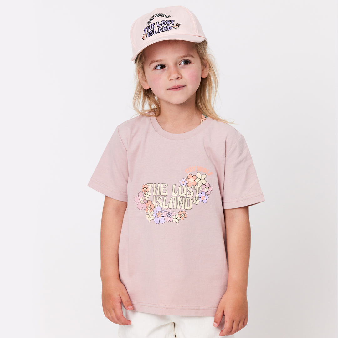 Crywolf Lost Island T-Shirt - Blush