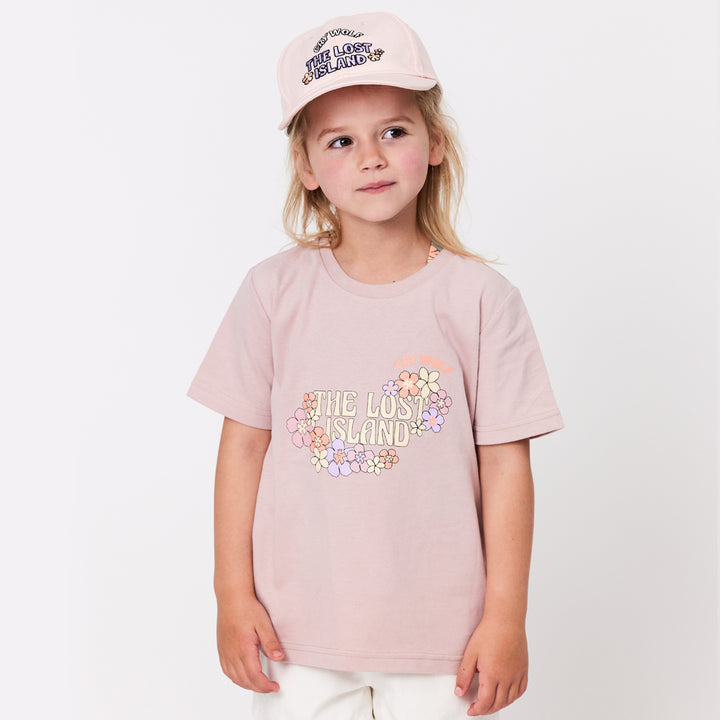 Crywolf Lost Island T-Shirt - Blush