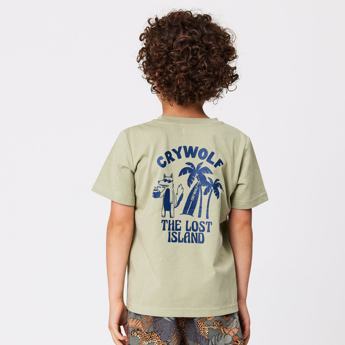 Crywolf Lost Island T-Shirt - Sage