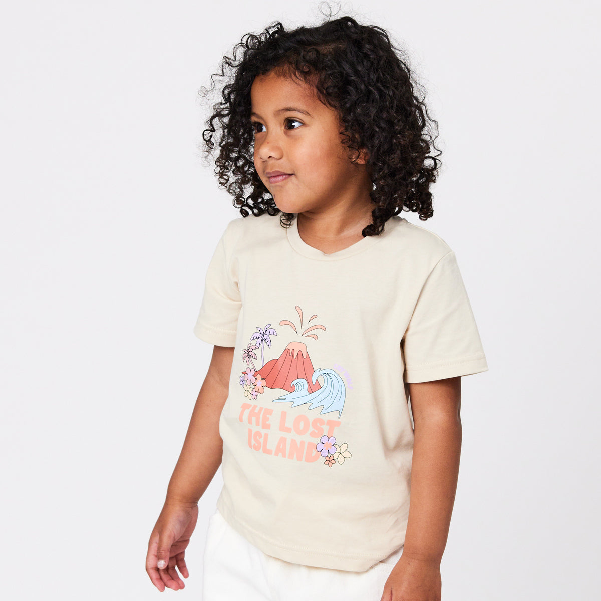 Crywolf Lost Island T-Shirt - Stone