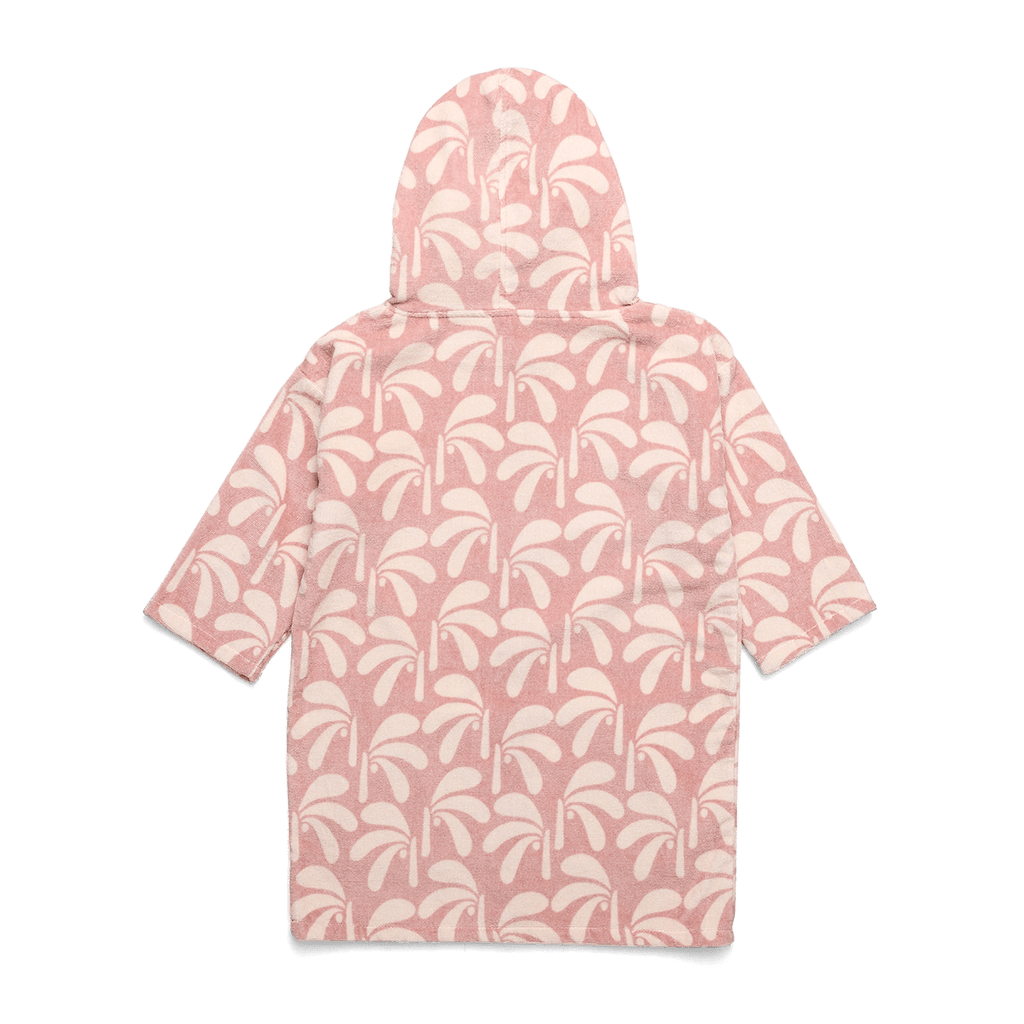 Crywolf Everywhere Zip-Up Towel - Blush Palms
