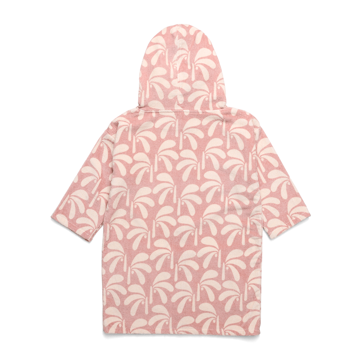 Crywolf Everywhere Zip-Up Towel - Blush Palms