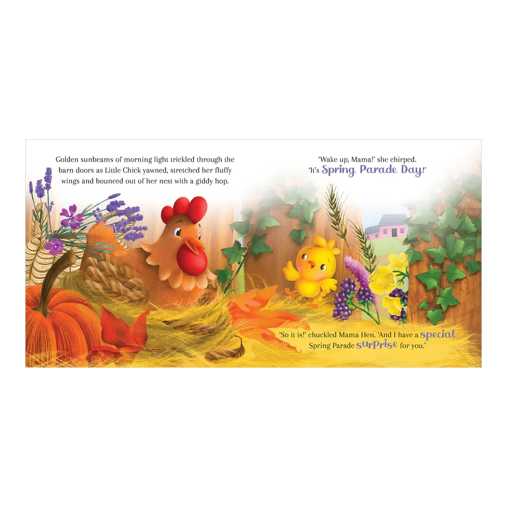 Story Time - Padded Board Book - Little Chicks Spring Bonnet