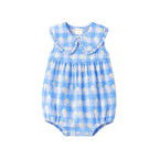 PRE-ORDER - Daisy Check Playsuit