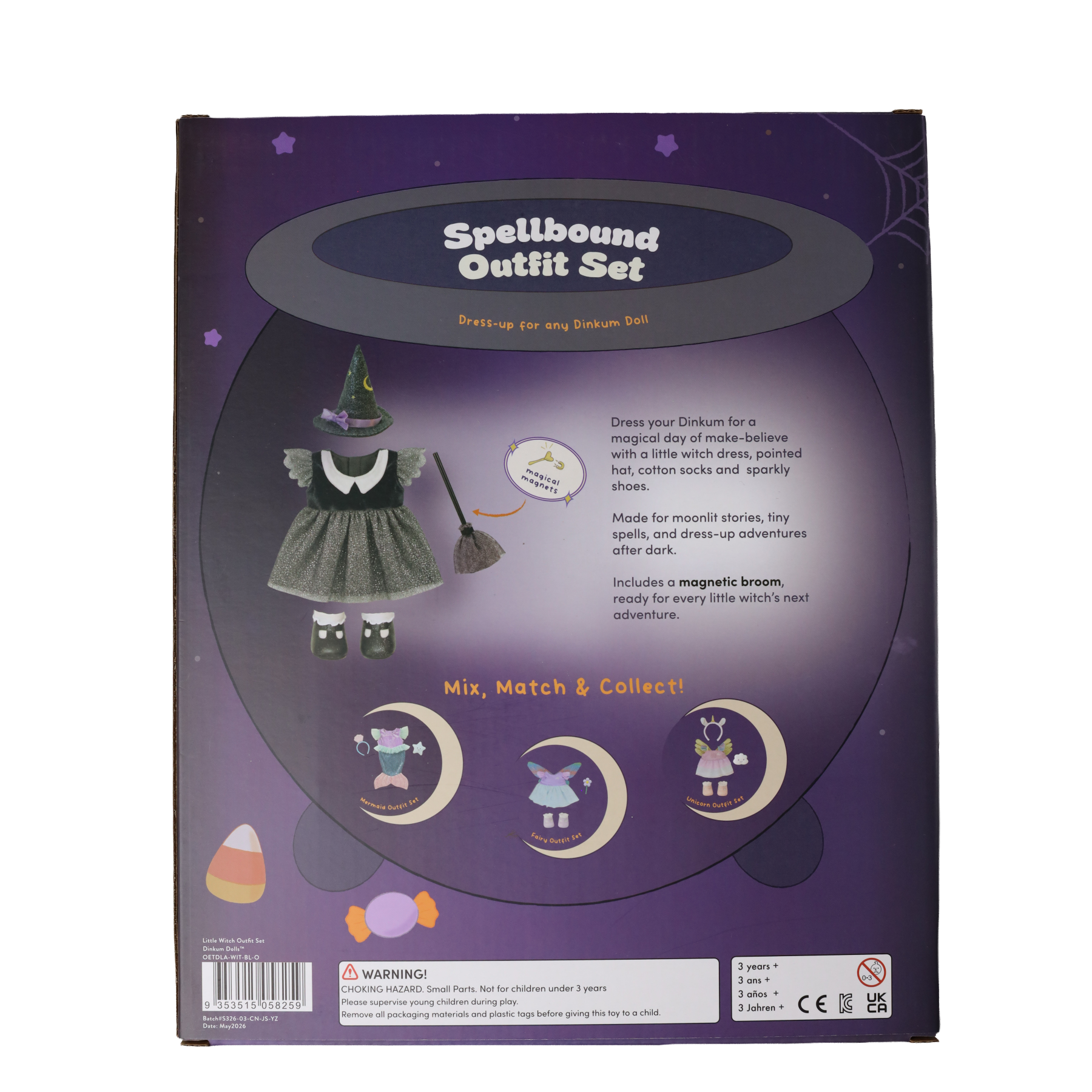 Dinkum Spellbound Dress-up Set