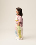 Wide Leg Pants | Patchwork
