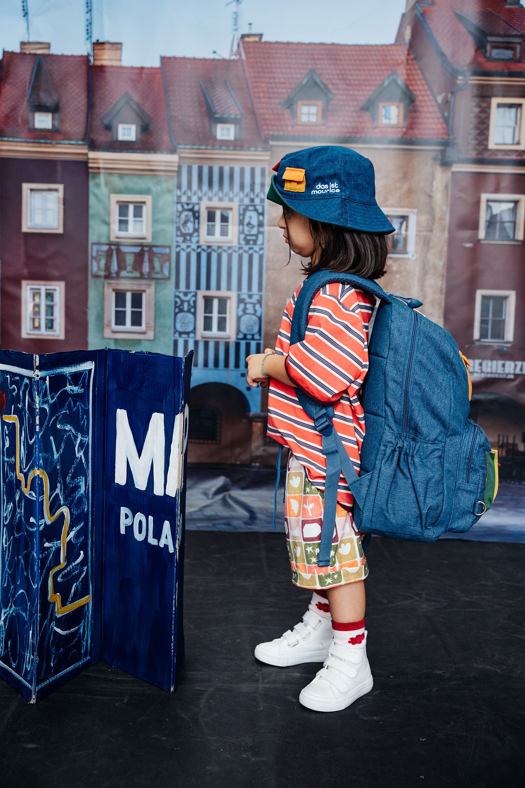 Denim Backpack | Pockets