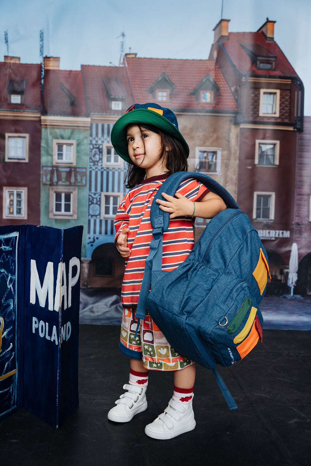 Denim Backpack | Pockets