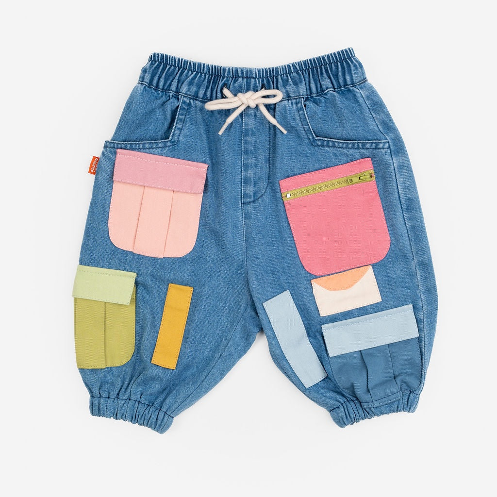 Pocket Pants | Light Denim