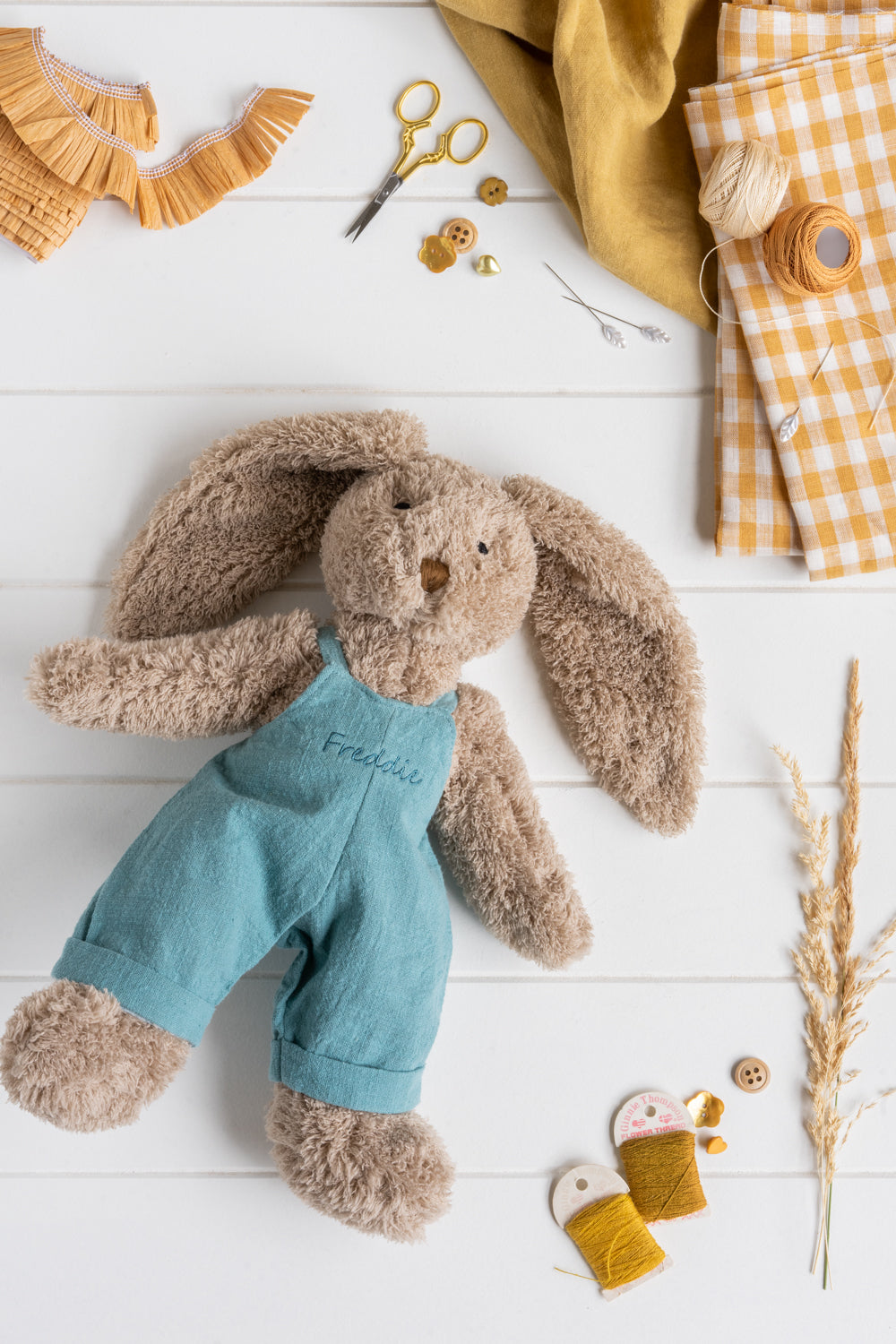 Personalised Mr Honey Bunny - Blue