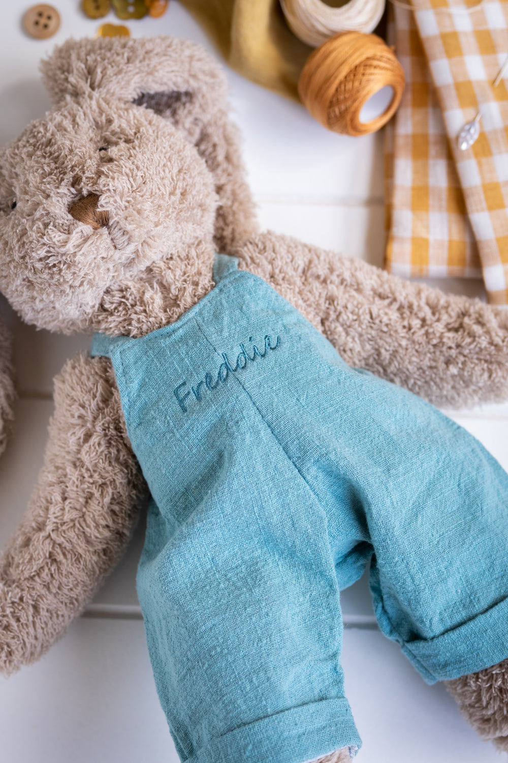 Personalised Mr Honey Bunny - Blue