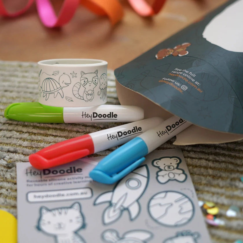 Hey Doodle Sketchband Party Favours (4 pack)- Sugar & Spice