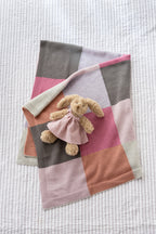 Patchwork Baby Blanket - Lilac