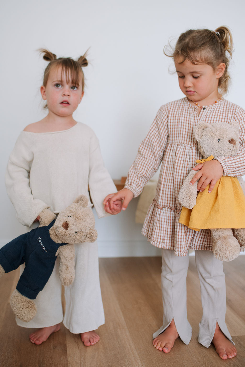 Personalised Honey Bear Overalls - Navy
