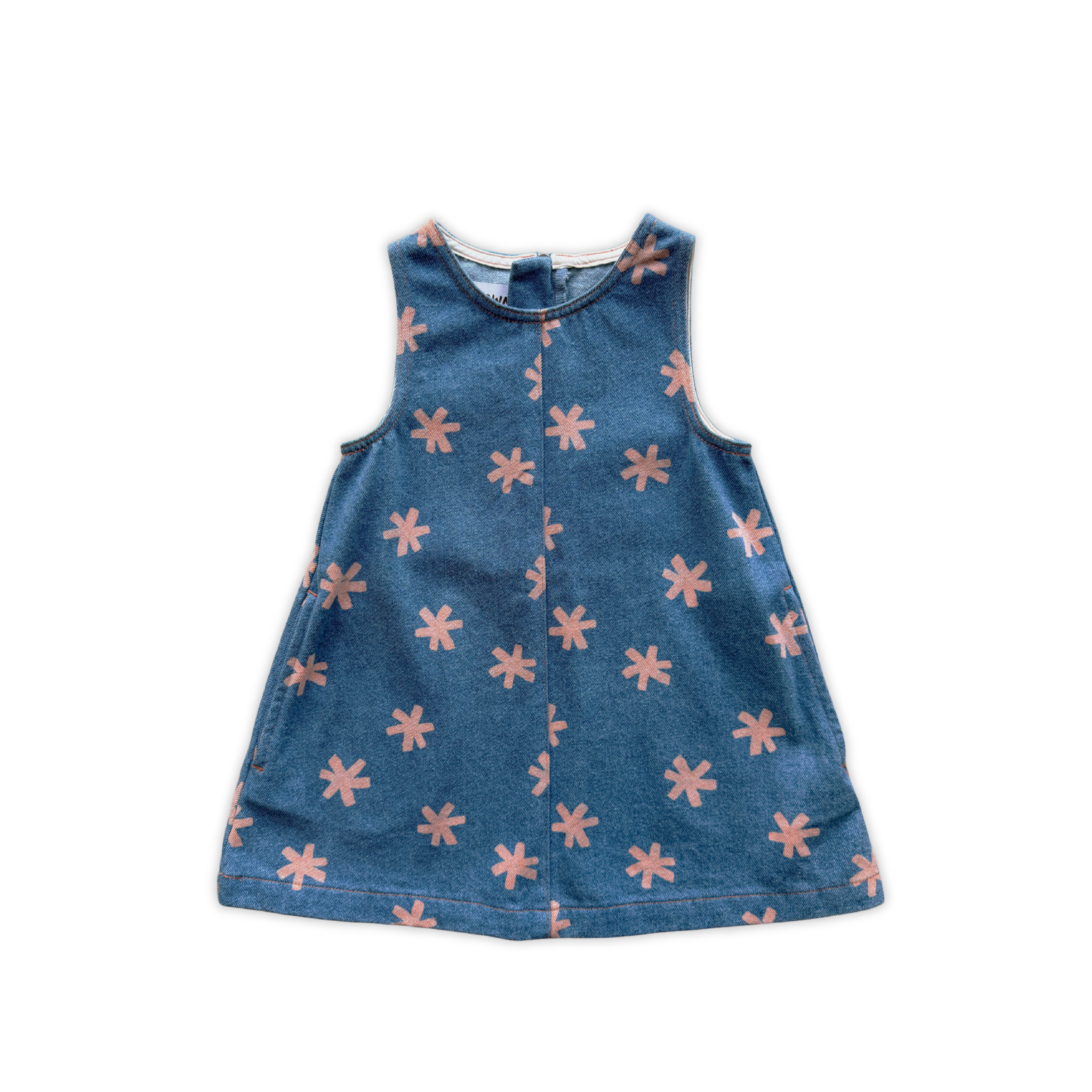 Organic Denim Dress - Starlight
