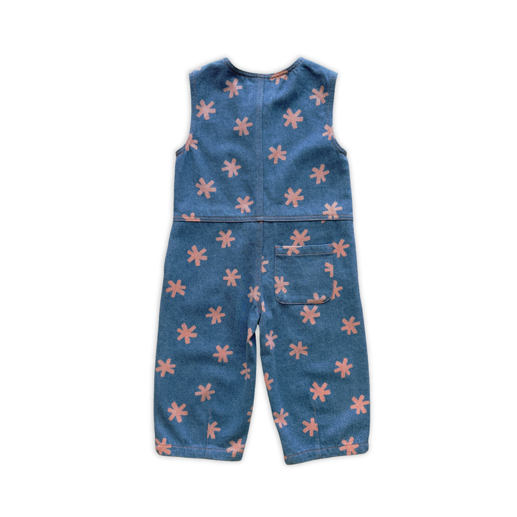 Organic Denim Jumpsuit - Starlight