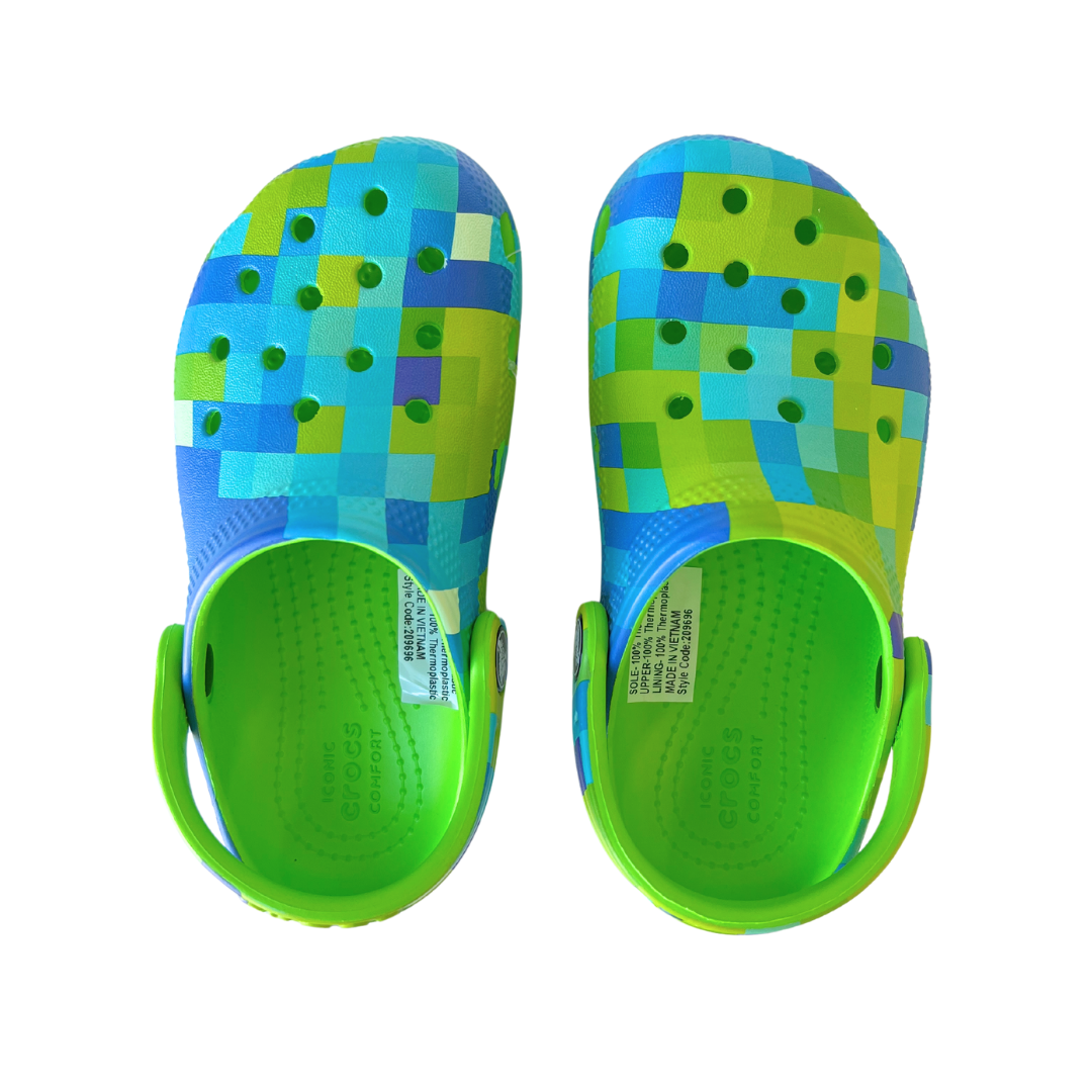 Crocs Classic Digi Block Clog - Green Slime – Daisy and Hen