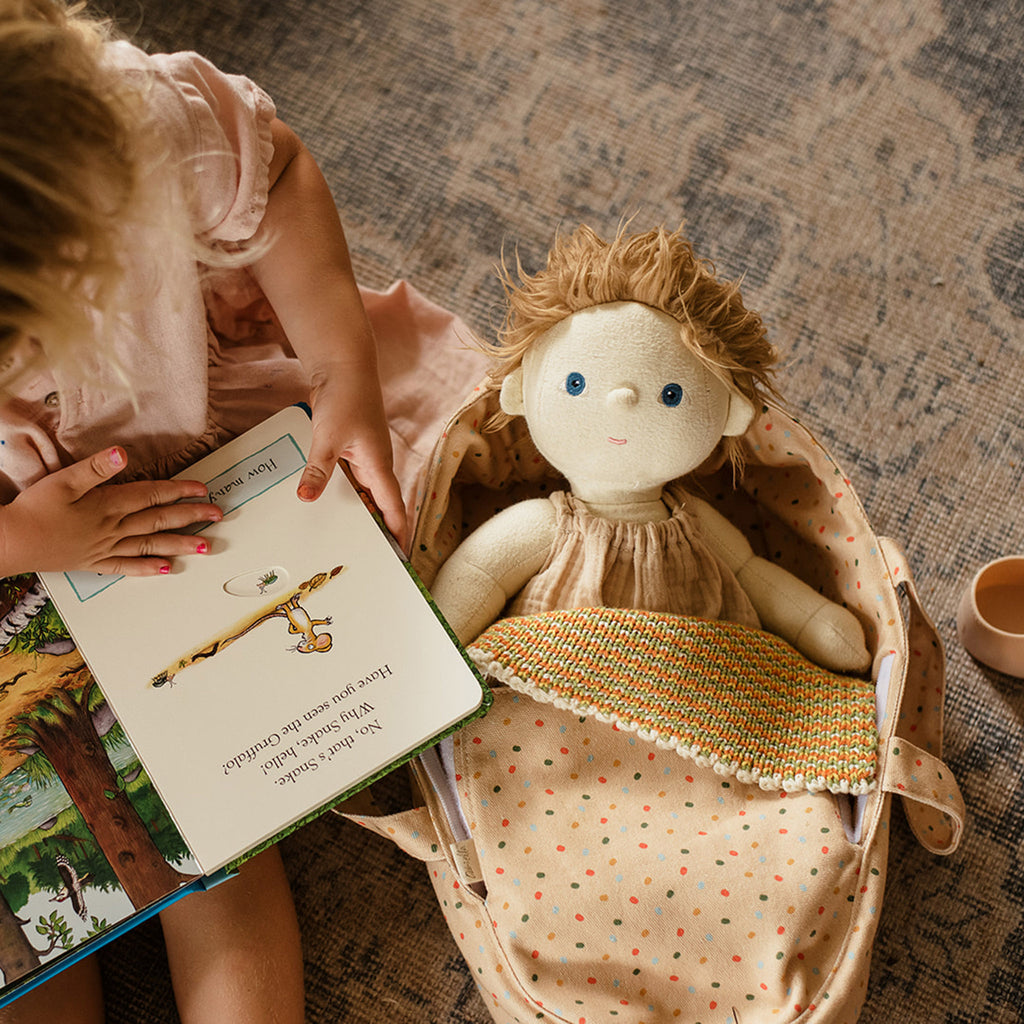 Dinkum Doll Carry Cot - Gumdrop