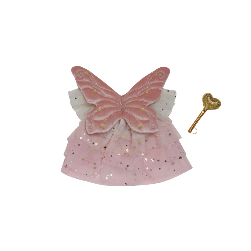 Olli Ella Dinkum Dolls Fairy Outfit Set Pink