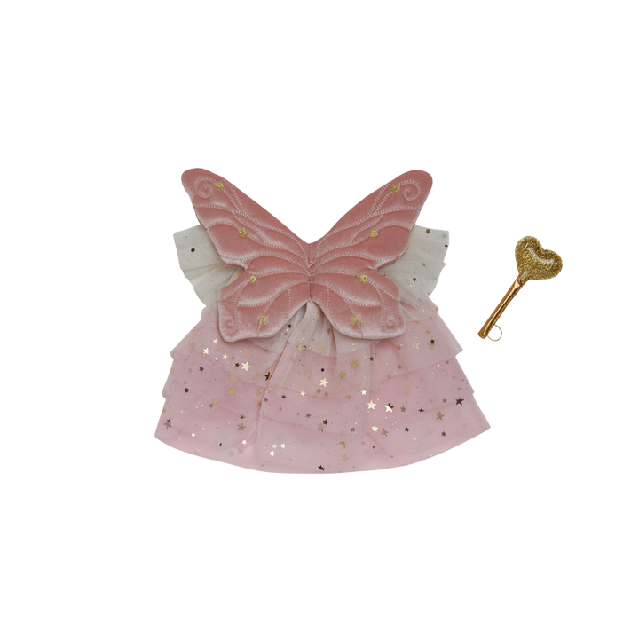 PRE-ORDER Olli Ella Dinkum Dolls Fairy Outfit Set Pink