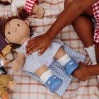 Petal Picnic Outfit Set - Teal
