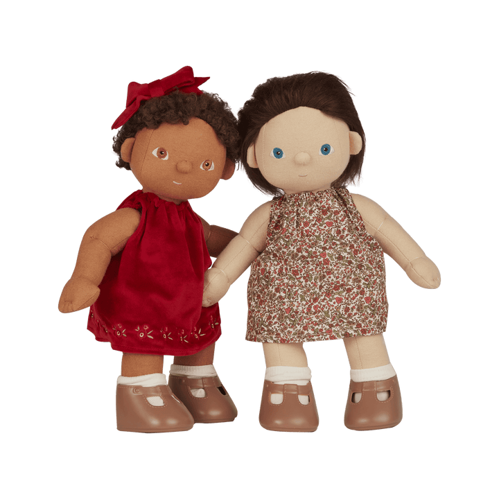 Olli Ella Dinkum Doll Una Dress Set - Holiday